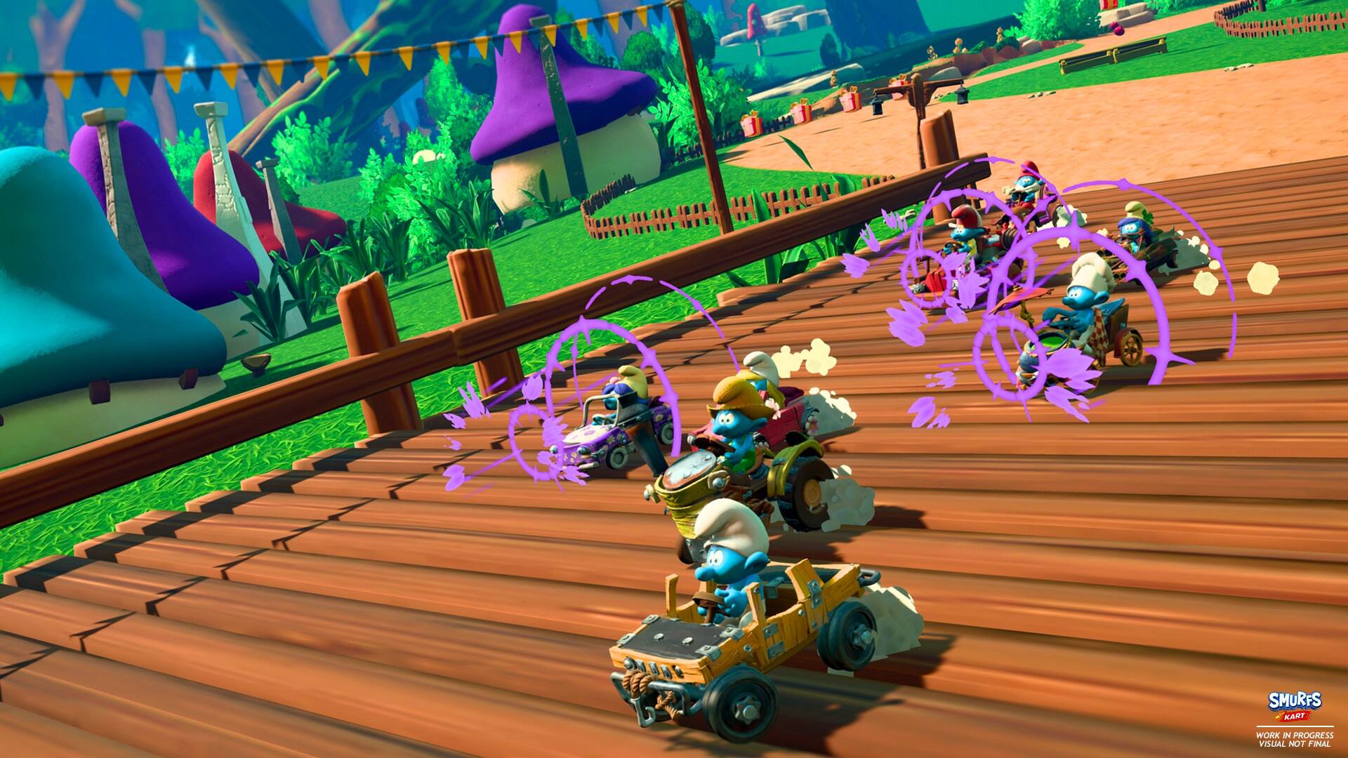 Alt View 11. Maximum Games - Smurfs Kart.