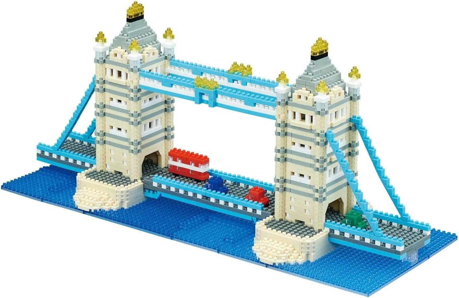 Alt View 3. PopMarket - Nanoblock - World Famous - Advanced Hobby Series - Tower Bridge Deluxe Edition Building Kit   - Collectibles - Multicolor.