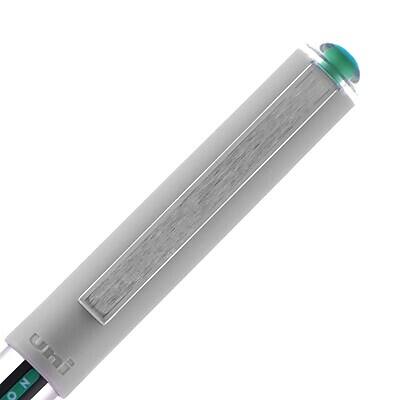 Alt View 4. uni-ball -  Vision Rollerball Pen, Fine Point, 0.7mm, 12/Pack  - Green Ink.