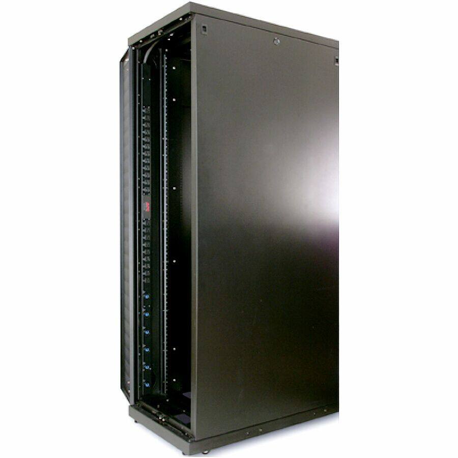 Alt View 1. APC - APC NetShelter Basic Rack PDU, Zero U, 20A, 208V, 20 C13 and 4 C19 outlet - Basic - NEMA L6-20P - 20 x IEC 60320 C13, 4 - Black Powder Coat.