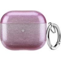 SaharaCase - Inspire Series Sparkle Case for Apple AirPods (3rd Generation) - Pink - Front_Zoom