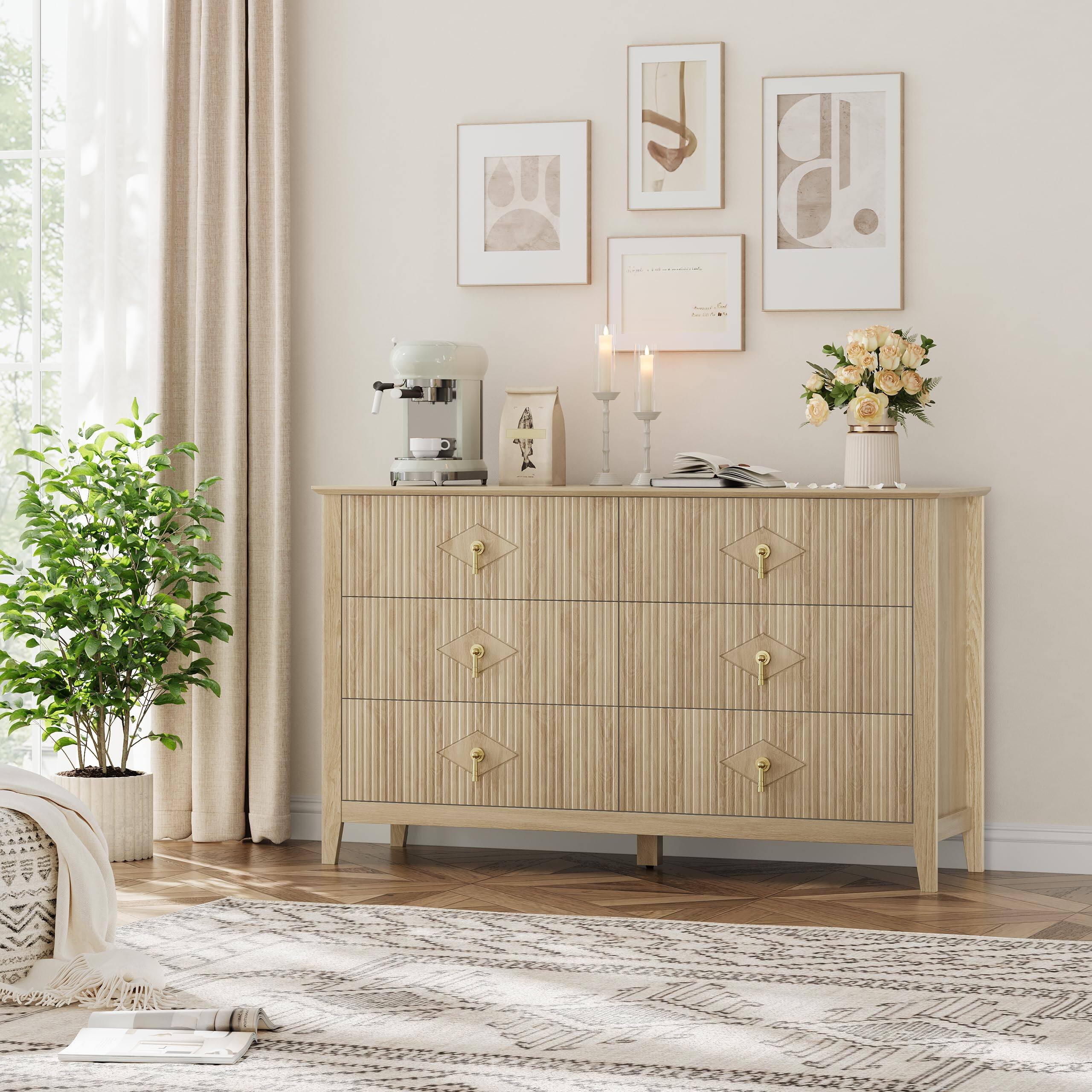 54 inch long dresser Amazon.com: WLIVE 54''W Dresser for Bedroom, Dresser TV Stand for 55, 60,  65 inch TV, Wide Chest of Drawers with 9 Drawer, Large Entertainment  Center, Fabric Dressers with Wood Top for Living