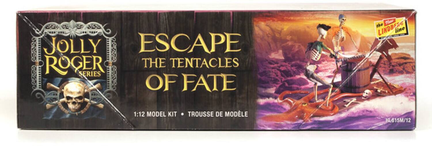 Jolly Roger Series: Escape the Tentacles of Fate  
1:12 Model Kit  
Trousse de Modèle  
HL615M/12  
The Lindberg Line