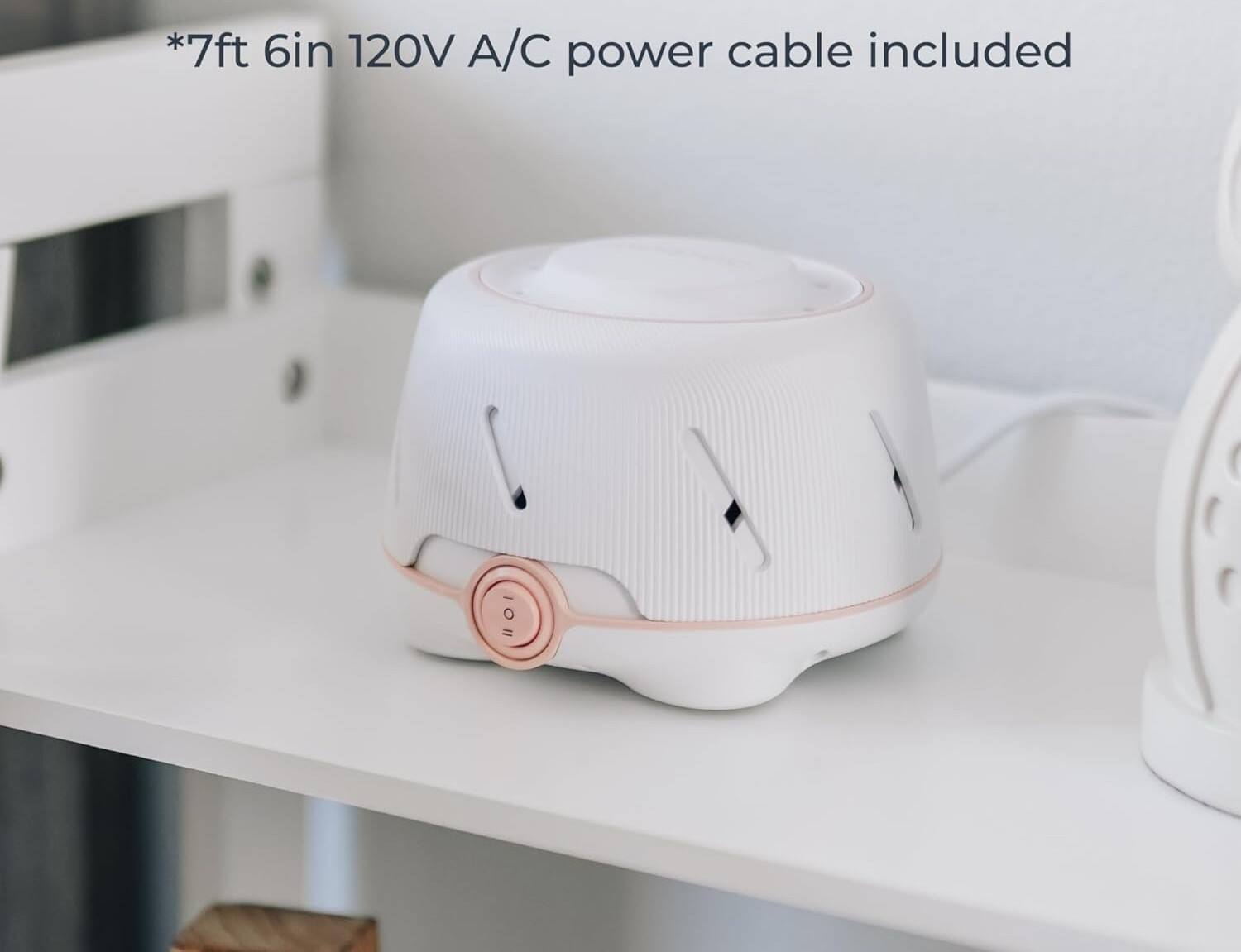 *7ft 6in 120V A/C power cable included