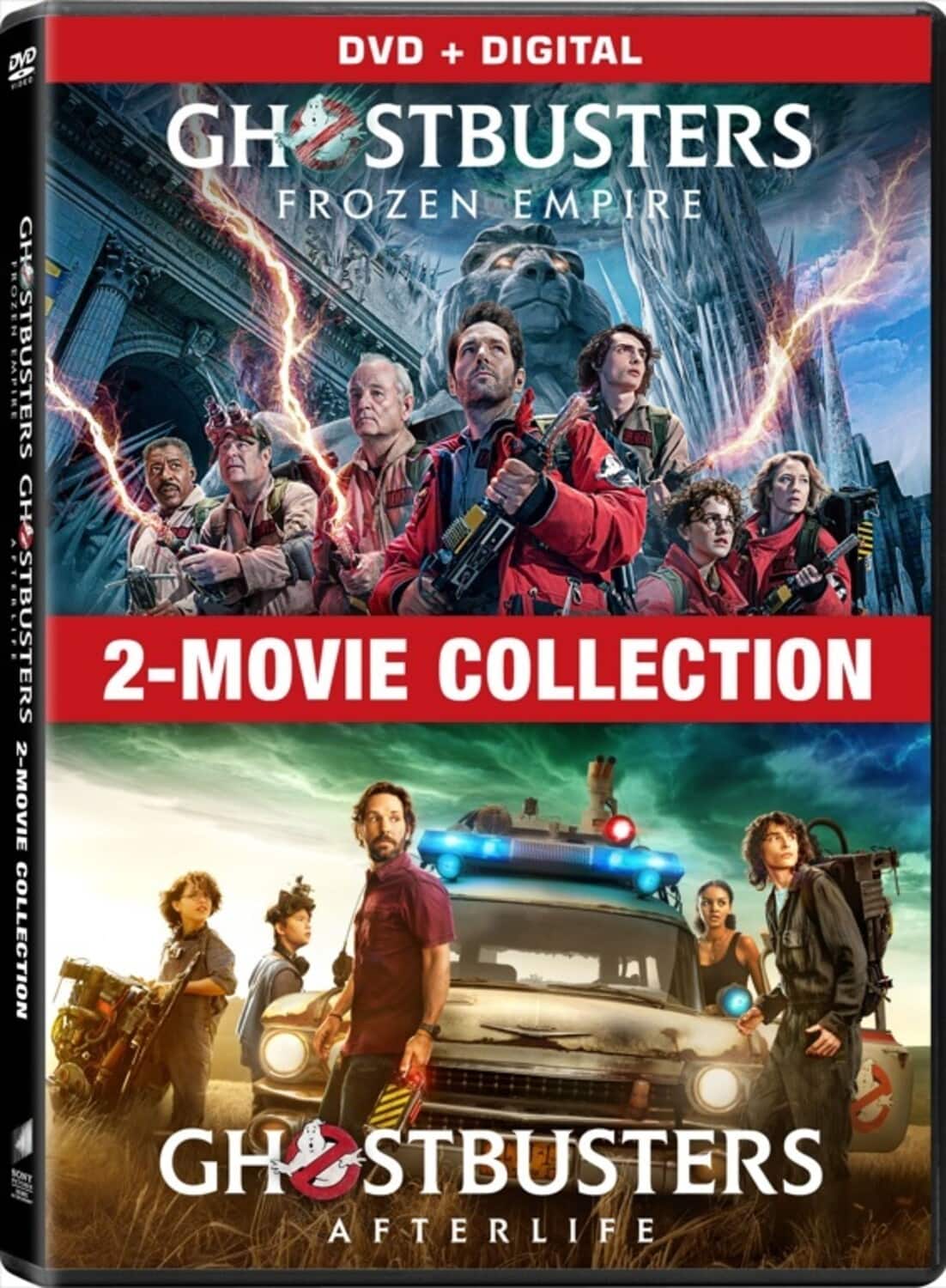 Ghostbusters: Afterlife / Ghostbusters: Frozen Empire DVD - Best Buy, image size:1102x1500
