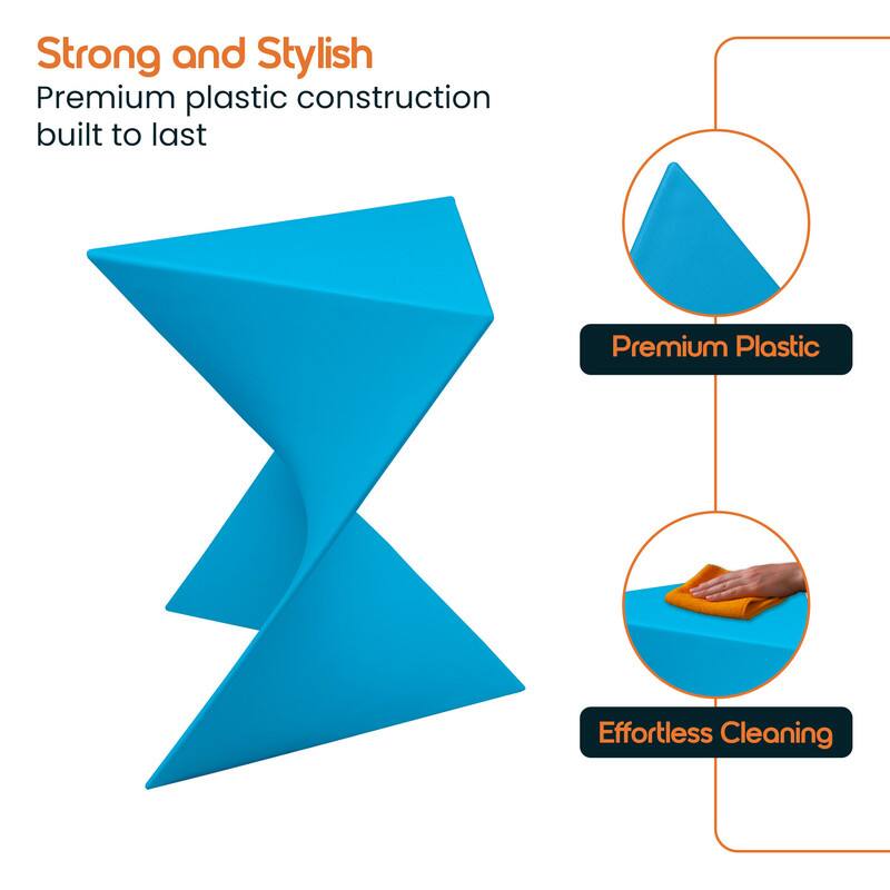 Strong and Stylish  
Premium plastic construction built to last  

Premium Plastic  
Effortless Cleaning