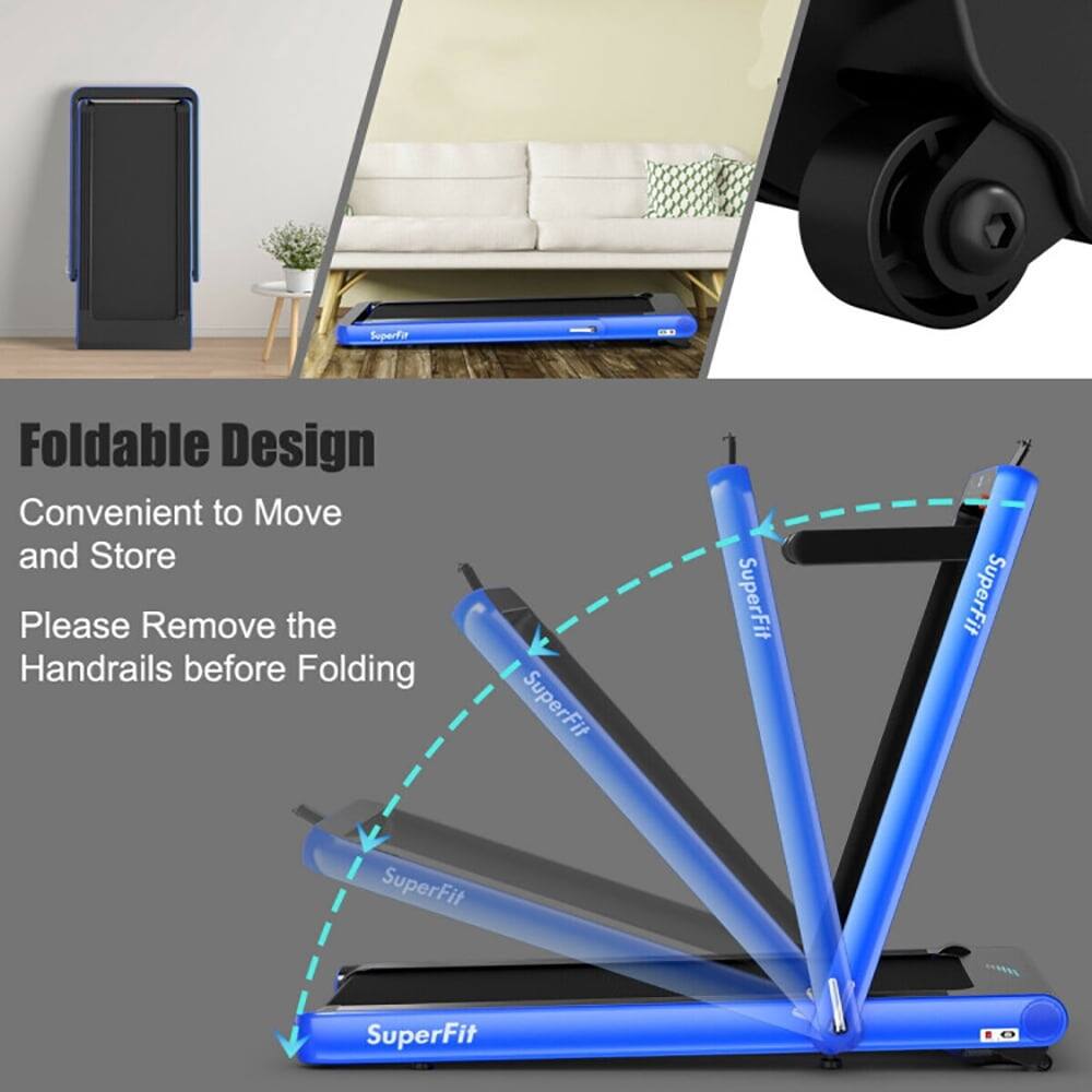 Foldable Design  
Convenient to Move and Store  
Please Remove the Handrails before Folding  

SuperFit  
SuperFit  
SuperFit  
SuperFit  
SuperFit