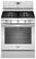 Front. Whirlpool - 5.8 Cu. Ft. Self-Cleaning Freestanding Gas Convection Range - White.