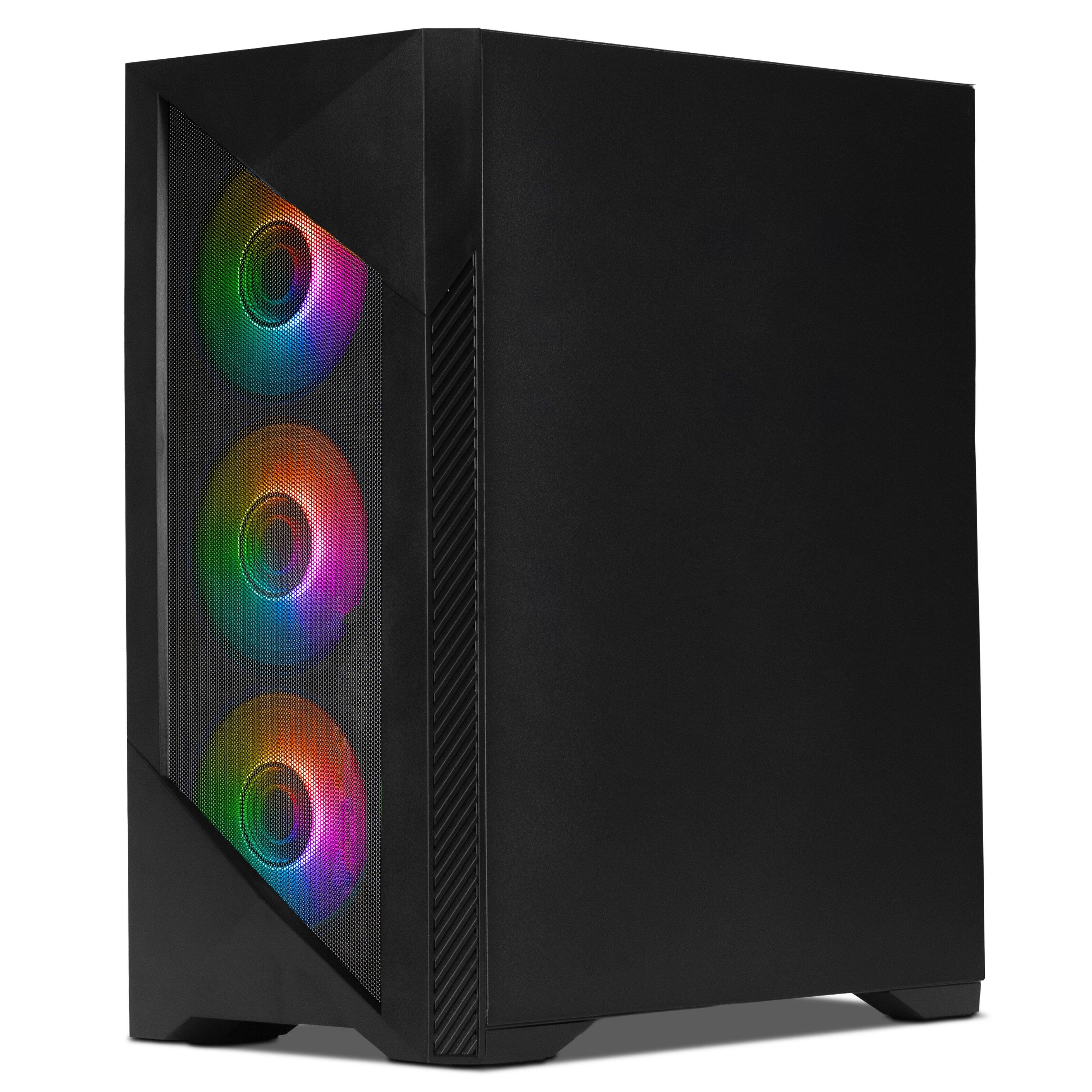 Alt View 1. YEYIAN - YEYIAN Gaming PC. Intel Core i5 14400F, NVIDIA RTX 5060 8GB GDDR7, 1TB NVMe, 16GB DDR5, 650W 80+ Gold. YPI-ED44F0B-5601U.