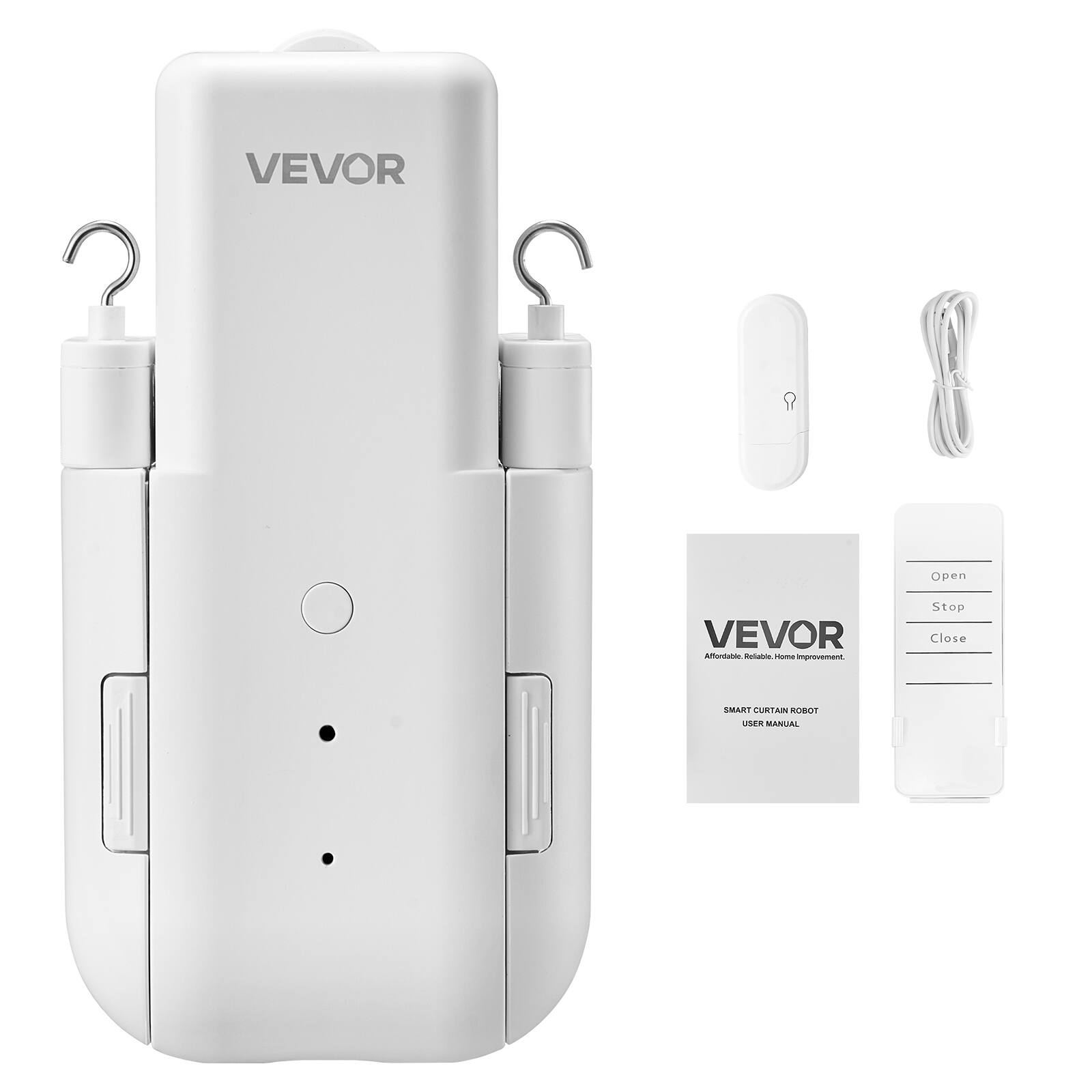 VEVOR

Open  
Stop  
Close

SMART CURTAIN ROBOT  
USER MANUAL
