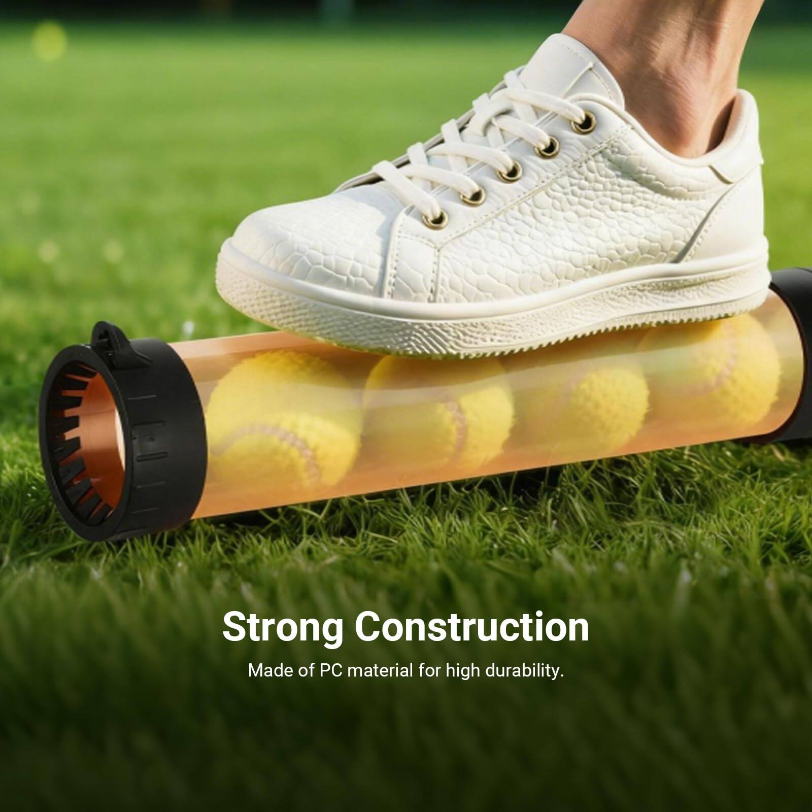 Strong Construction  
Made of PC material for high durability.