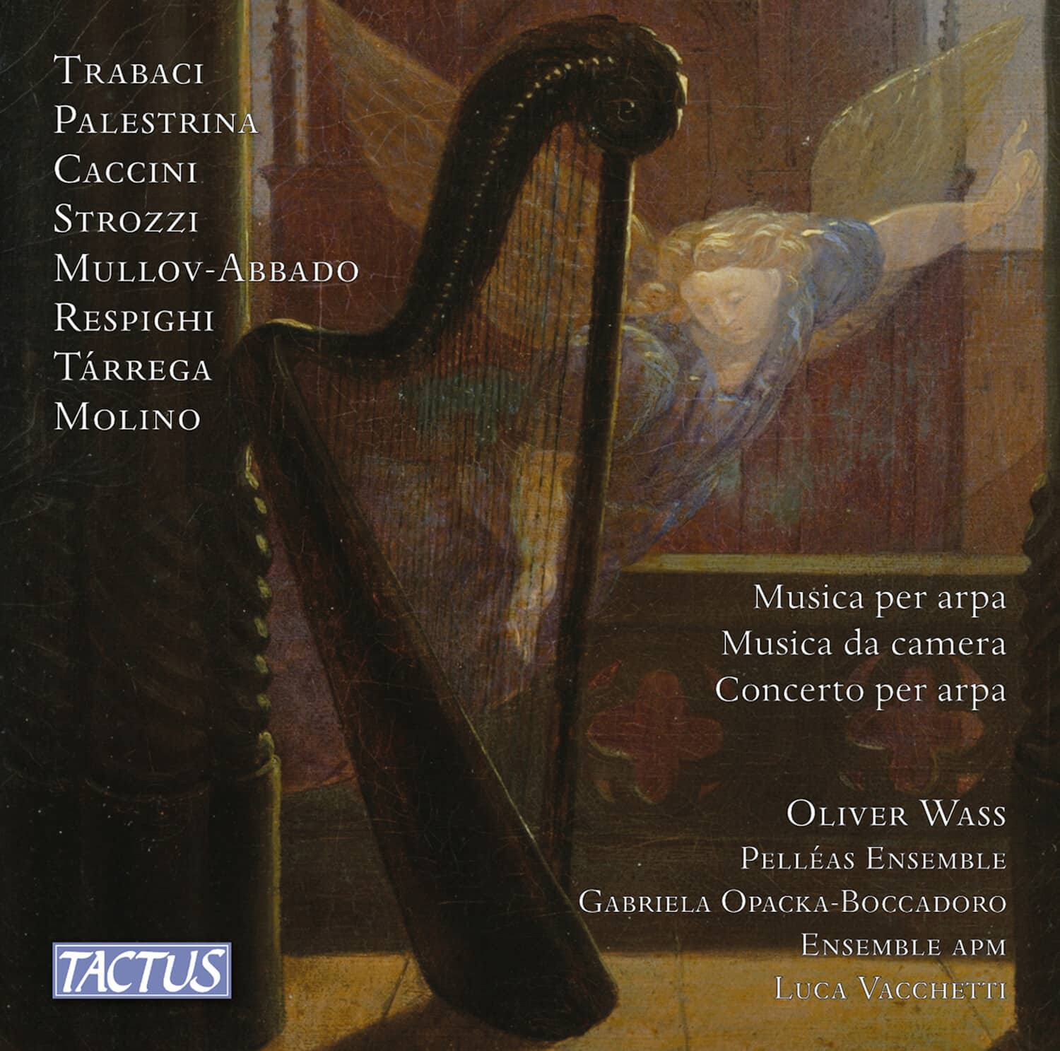 Oliver Wass - Harp Music, Chamber Music, & Harp Concerto   - COMPACT DISCS [CD] price history on PriceWatchPro