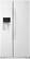 Front Standard. Whirlpool - 26.5 Cu. Ft. Side-by-Side Refrigerator with Thru-the-Door Ice and Water - White.
