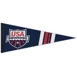 WinCraft - USA Swimming 12'' x 30'' Premium Quality Pennant - Navy