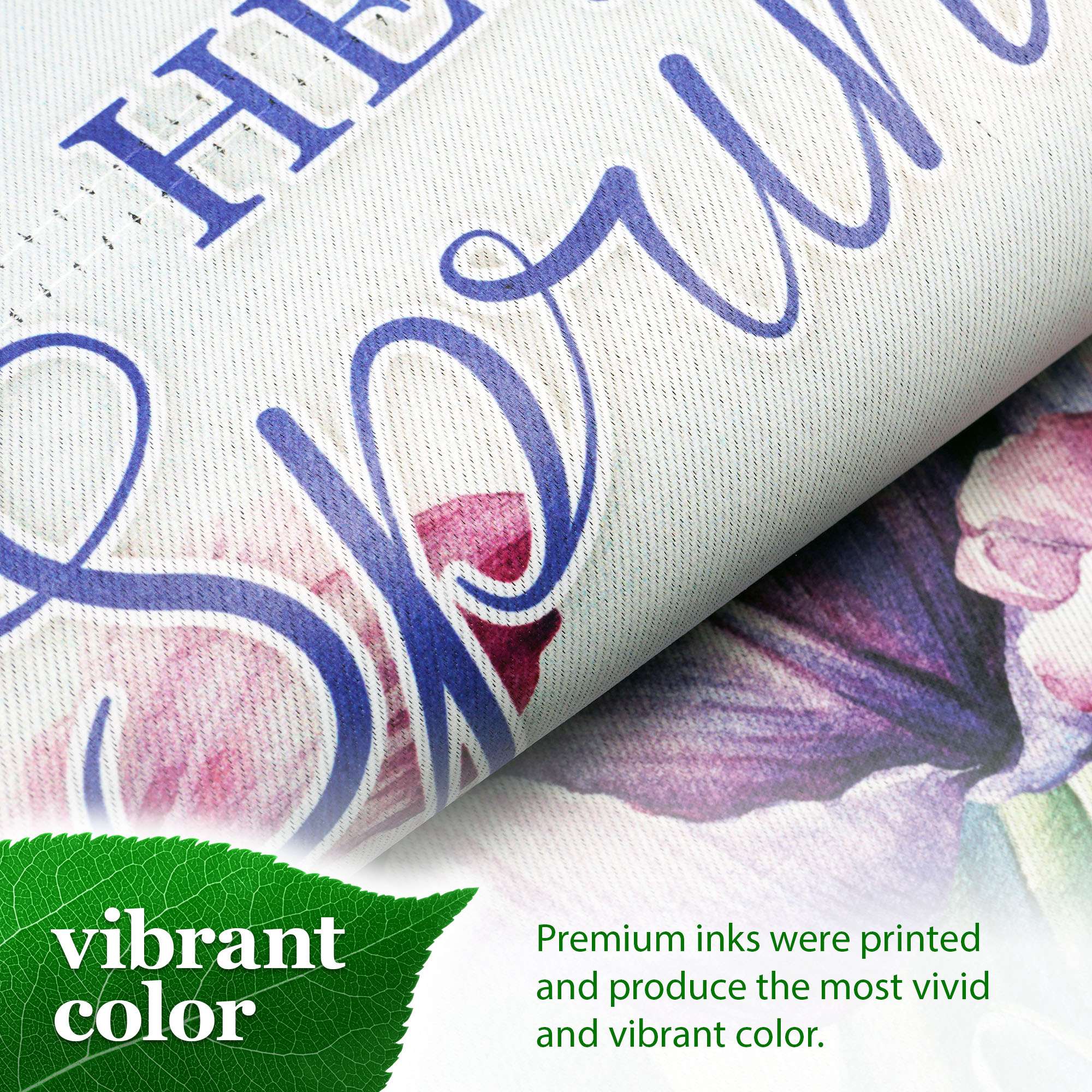 Premium inks were printed and produce the most vivid and vibrant color.