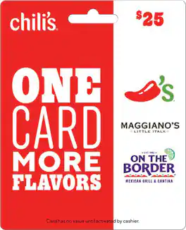 Brinker - $25 4-Choice Gift Card