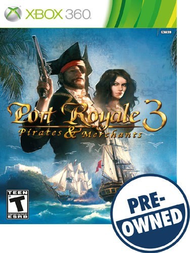  Port Royale 3: Pirates &amp; Merchants — PRE-OWNED