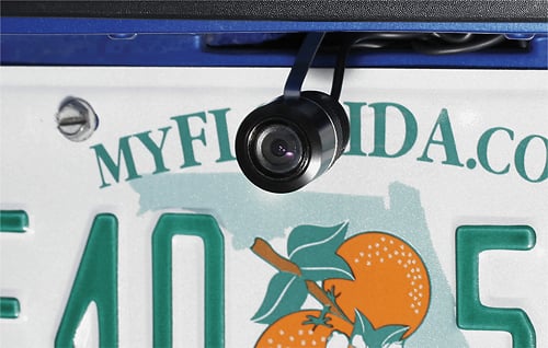 Front. Audiovox - Multimount Rear Observation Camera - Black.