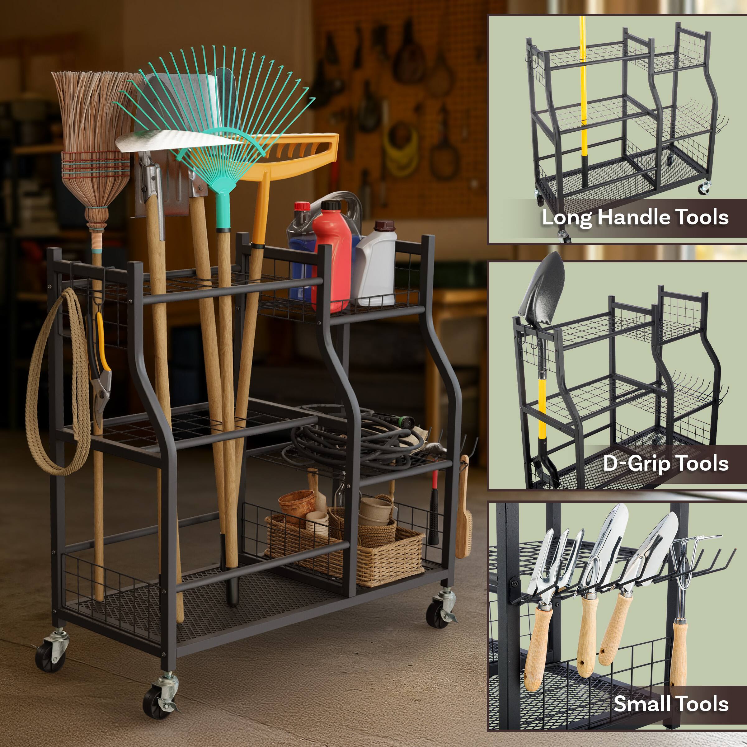 Long Handle Tools  
D-Grip Tools  
Small Tools