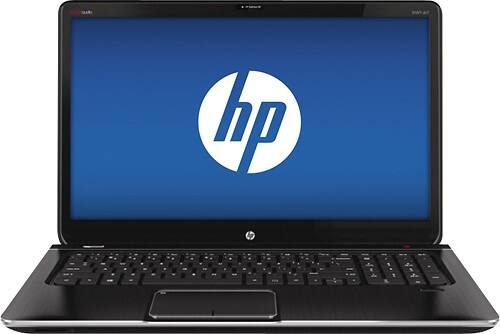 Front Standard. HP - ENVY 17.3" Laptop - 8GB Memory - 1TB Hard Drive - Black.