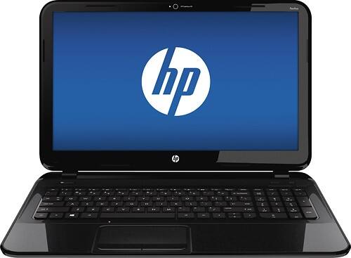 Front Standard. HP - Pavilion Sleekbook 15.6" Laptop - 4GB Memory - 640GB Hard Drive - Black.