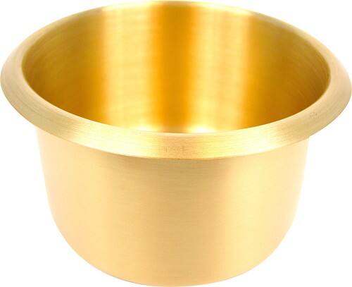 Front Standard. Trademark - Jumbo Brass Cup Holders (10-Pack).