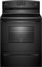 Amana - 4.8 Cu. Ft. Self-Cleaning Freestanding Electric Range - Black-Front_Standard