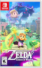 B NINTENDO SWITCH.. THE LEGEND OF ZELDA: ECHOES OF WISDOM 10+ ESRB