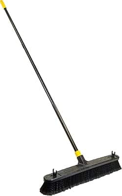 "Quickie - Bulldozer 24"" Smooth Surface Push Broom (533) - Black" price history on PriceWatchPro