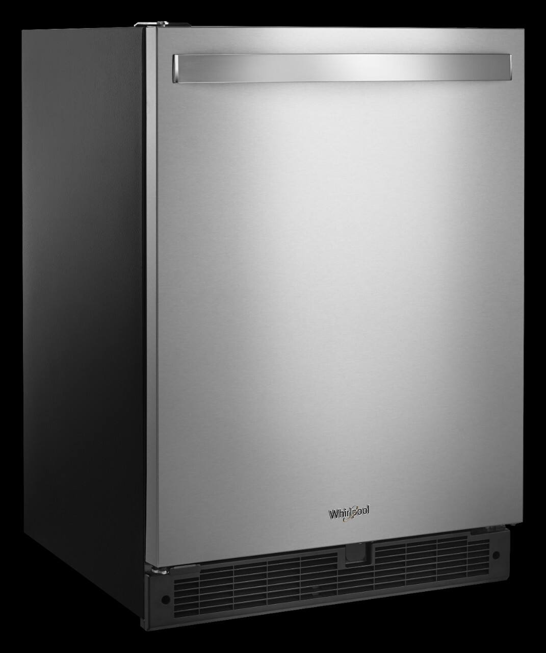 Alt View 9. Whirlpool - 5.1 Cu. Ft. Built-In Mini Fridge - Stainless steel.