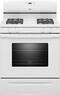 Amana - 5.0 Cu. Ft. Self-Cleaning Freestanding Gas Range - White-Front_Standard