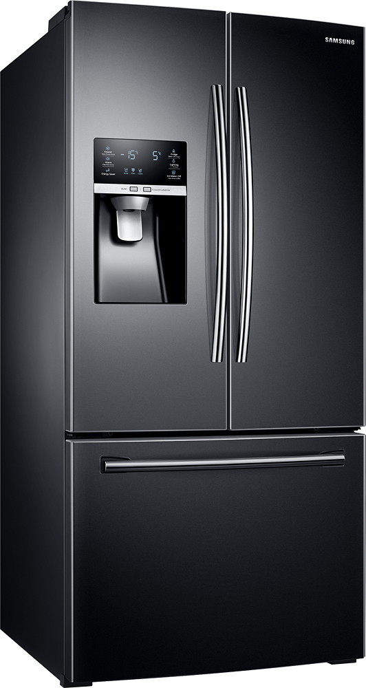 Best Buy: Samsung 25.5 Cu. Ft. French Door Refrigerator Black RF26J7500BC