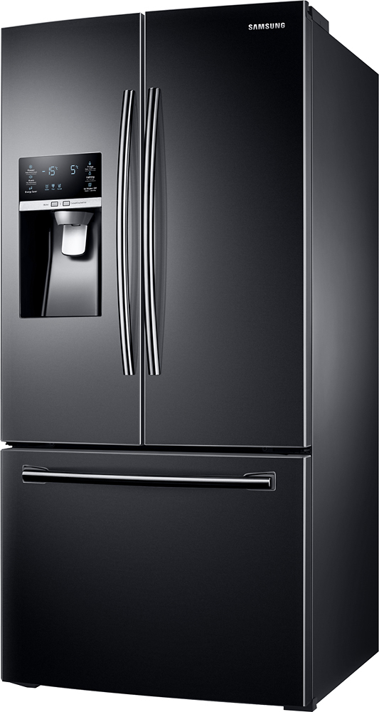 Samsung 25.5 Cu. Ft. French Door Refrigerator Black RF26J7500BC - Best Buy
