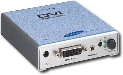 Angle Standard. Samsung - DVI Switcher with IR Remote.