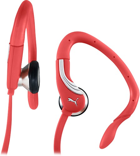 akse overraskelse tale Best Buy: Puma Pro-Performance Clip-On Headphones Red PMAD6007-RED