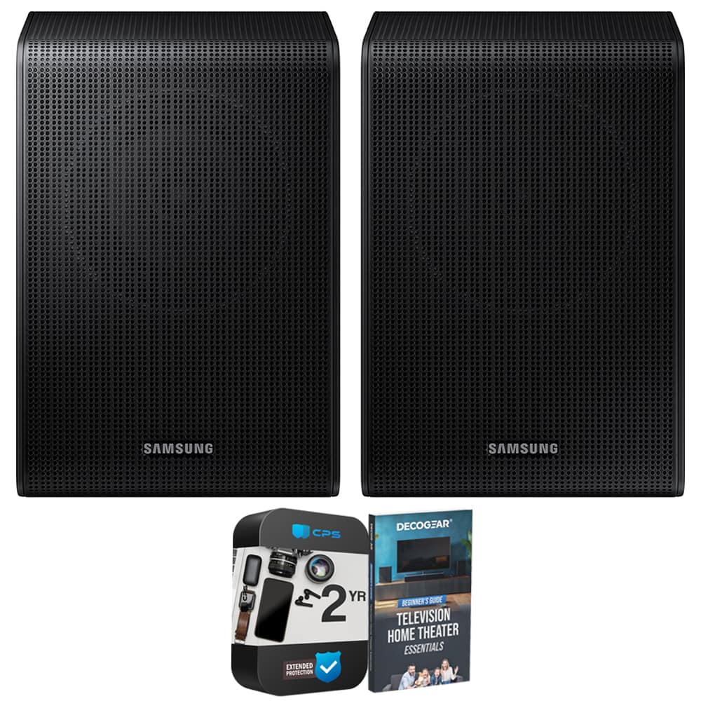 Samsung - SWA-9250S Wireless Rear Speaker Kit (2025) + 2 Year Extended Warranty Bundle