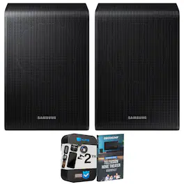 Samsung - SWA-9250S Wireless Rear Speaker Kit (2025) + 2 Year Extended Warranty Bundle