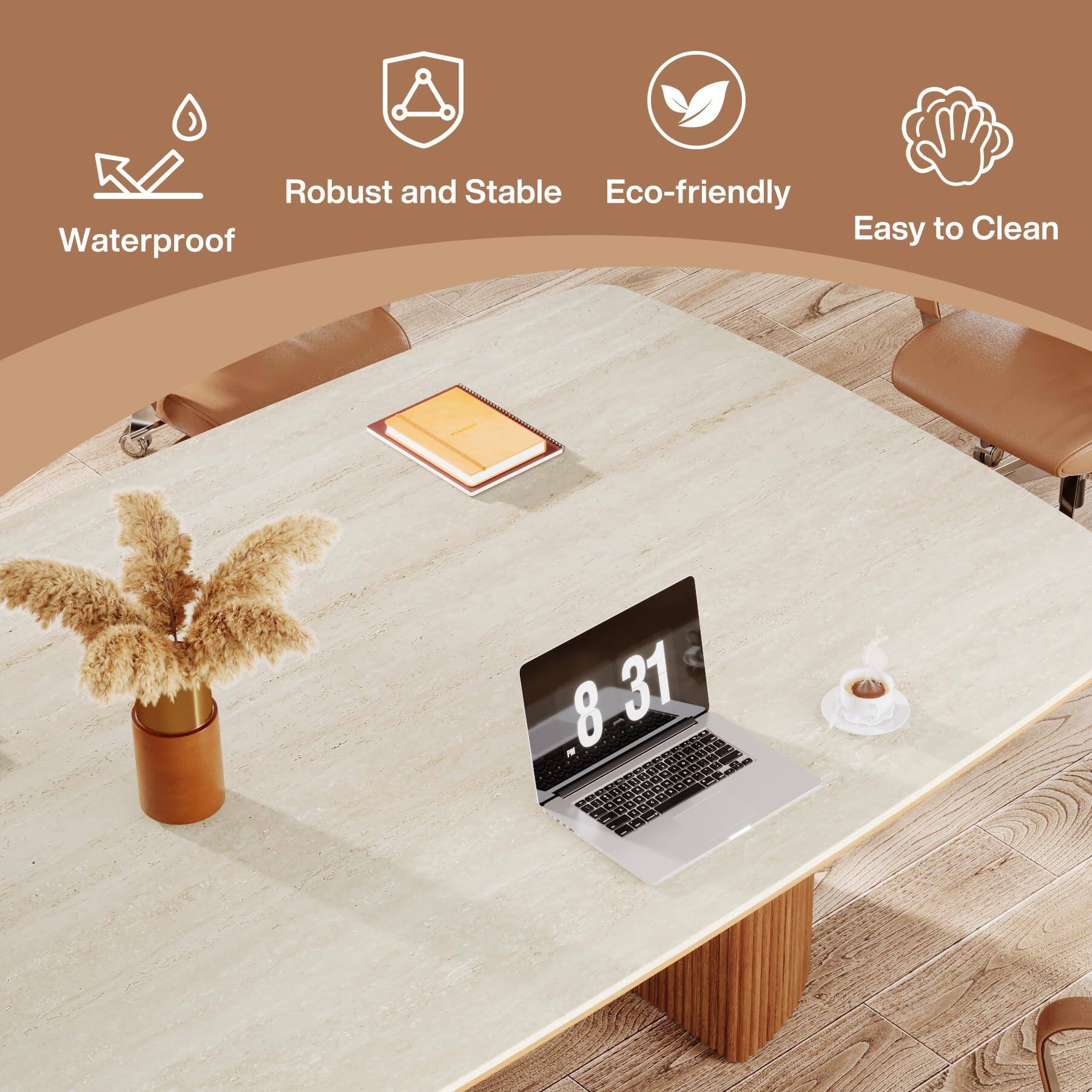 Robust and Stable  
Eco-friendly  
Easy to Clean  
Waterproof  

8 31