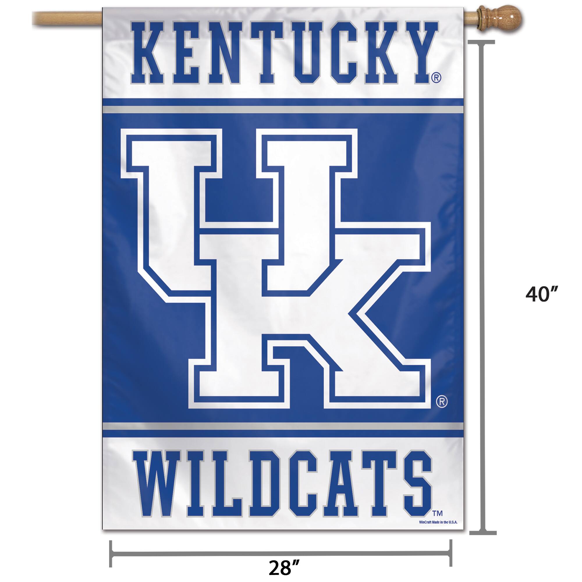 KENTUCKY  
WILDCATS  
40" x 28"