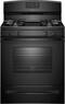 Amana - 5.0 Cu. Ft. Self-Cleaning Freestanding Gas Range - Black-Front_Standard