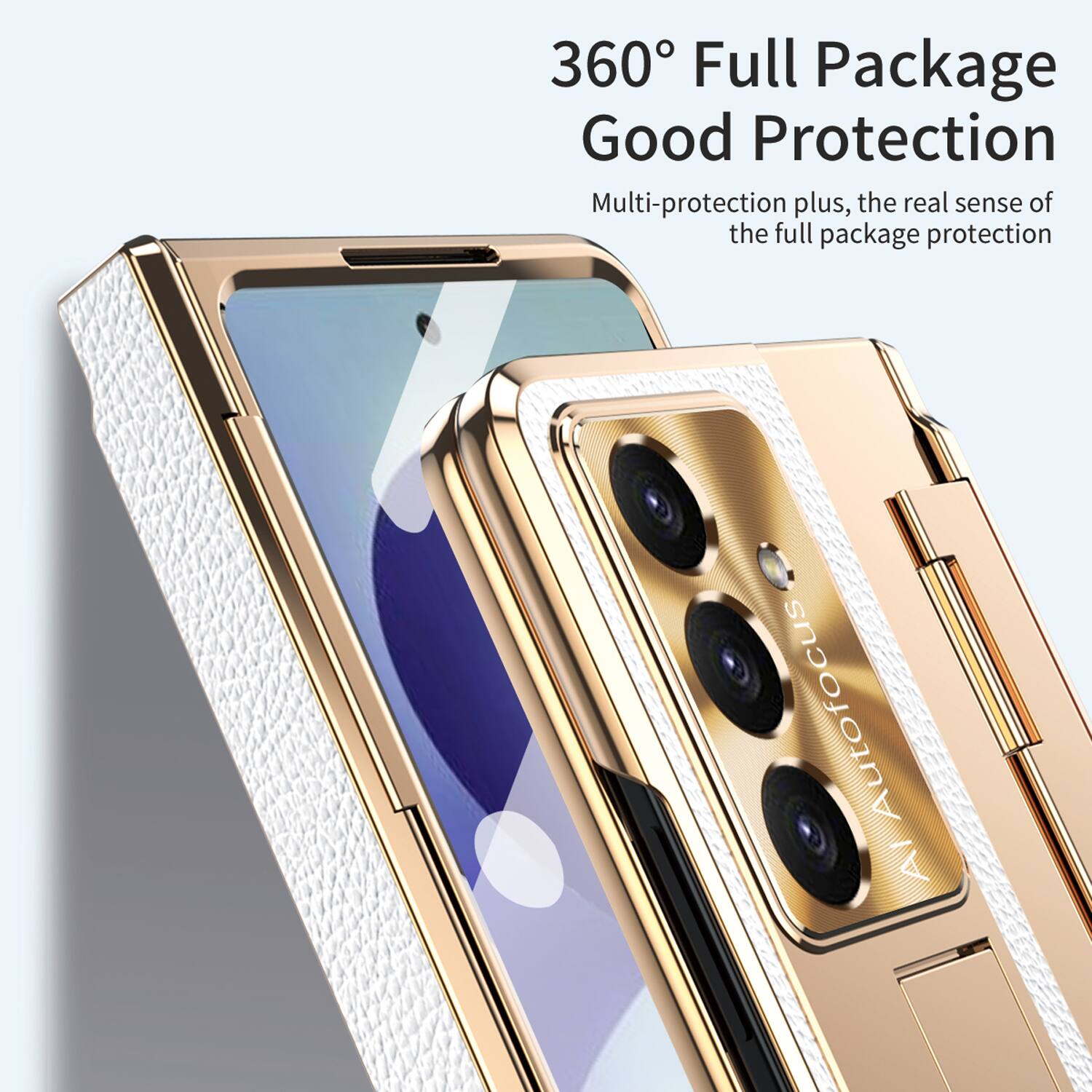 360° Full Package Good Protection  
Multi-protection plus, the real sense of the full package protection  
AI Autofocus