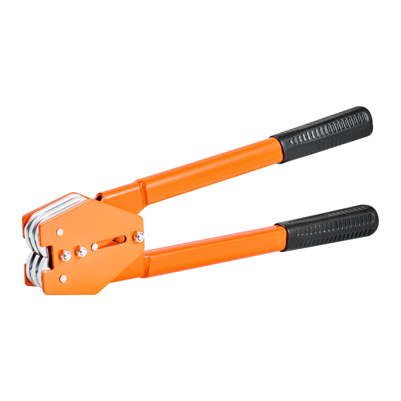 Alt View 5. VEVOR - Banding Strapping Kit, Heavy Duty Banding Sealer Tool with 1000 ft Length PET Band, 300 Metal Seals - Orange; Green.