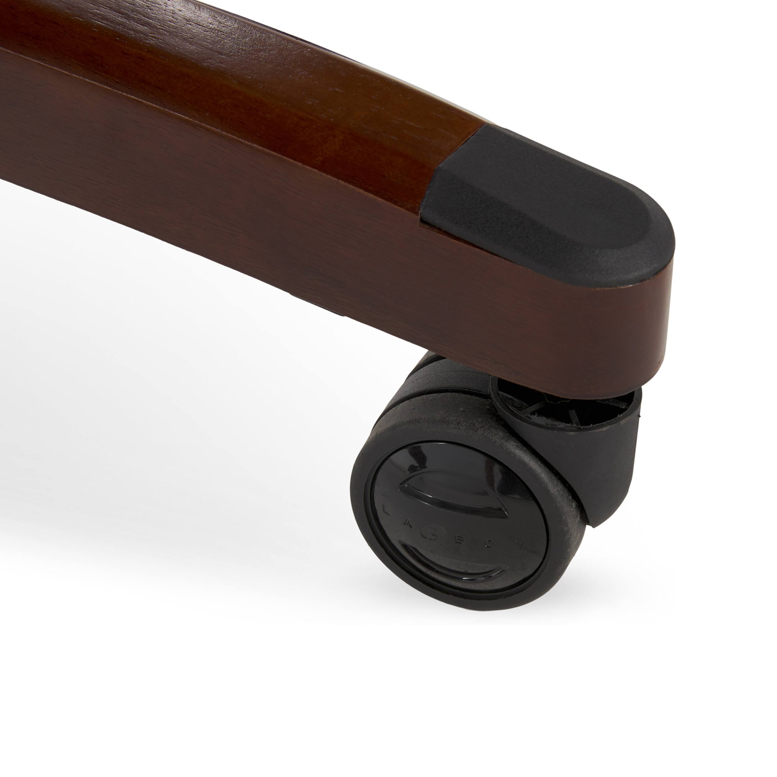 Alt View 16. La-Z-Boy - Delano Big & Tall Bonded Leather Executive Chair - Chestnut Brown.