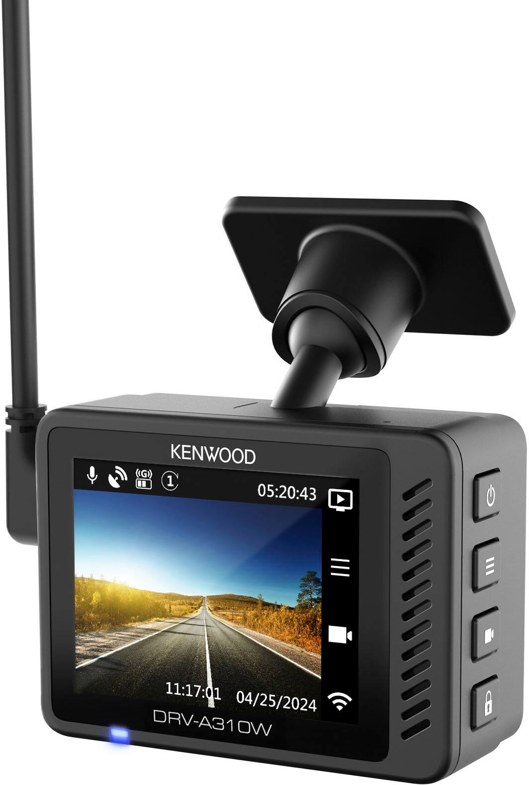 KENWOOD DRV-A310W is a device that displays the time and date of 05:20:43 on April 25, 2024.