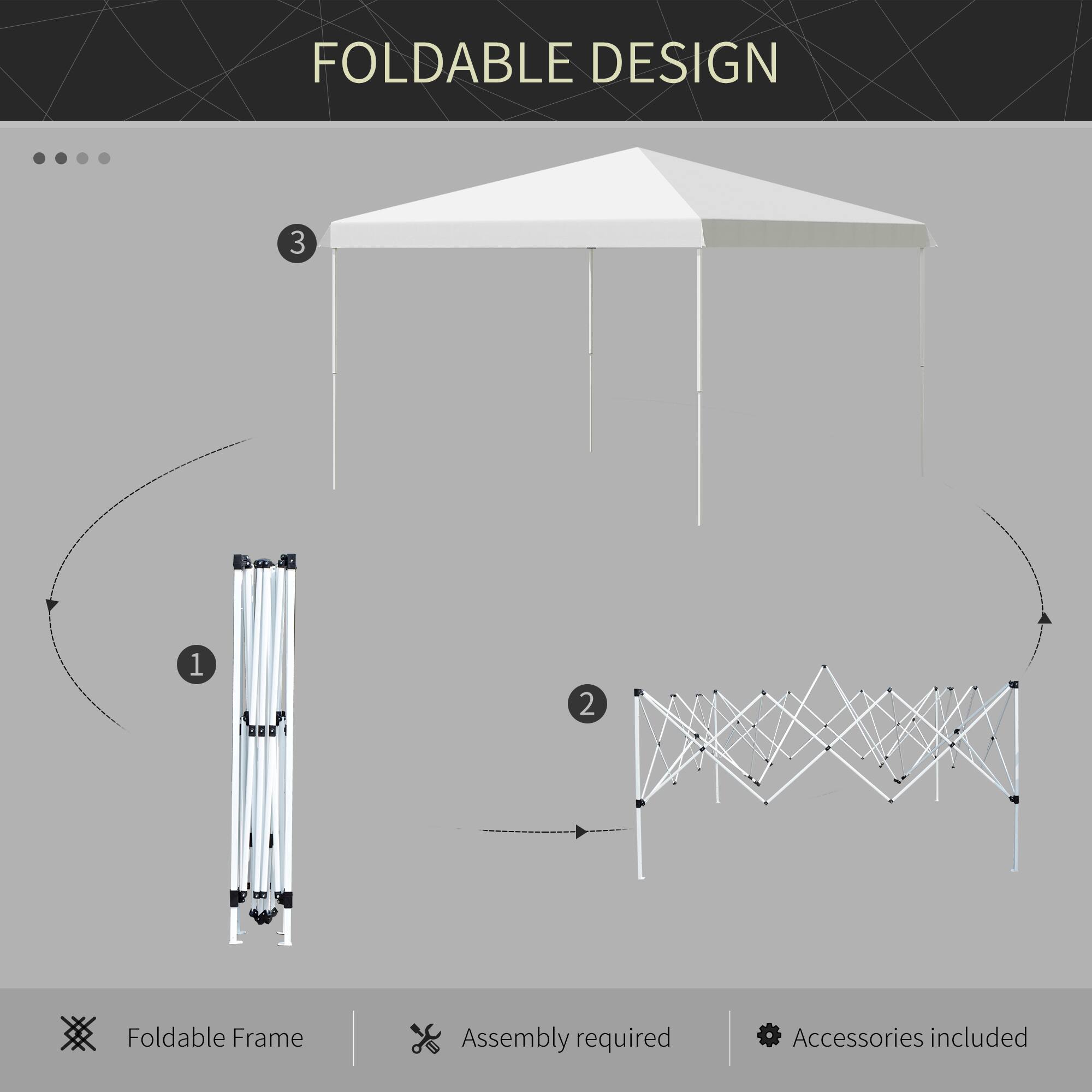FOLDABLE DESIGN

1. Foldable Frame
2. Assembly required
3. Accessories included