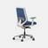 Left. Branch Furniture - Branch Ergonomic Chair – Adjustable Office Chair for All-Day Comfort with Lumbar Support and Recycled Mesh Back - Baltic.