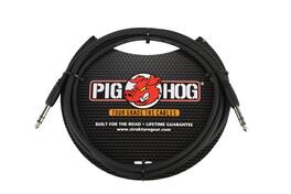 Pig Hog - 6ft 1/4" TRS - 1/4" TRS Cable - Black