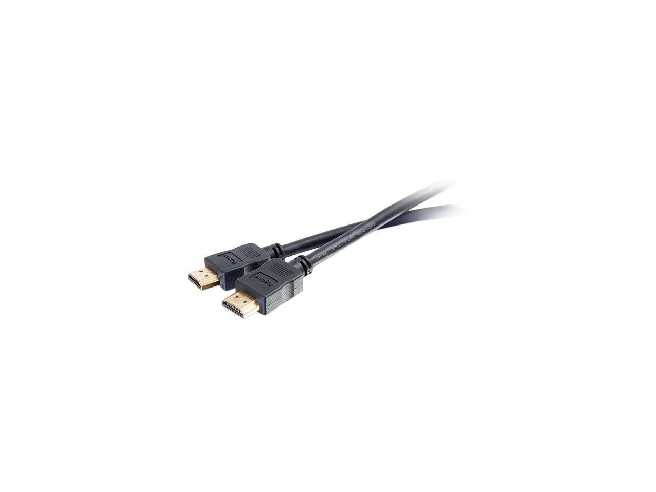 Alt View 1. Cables to Go - C2G 50182 Premium 4K High Speed HDMI Cable with Ethernet, 4K 60Hz, Black (6 Feet, 1.82 Meters).