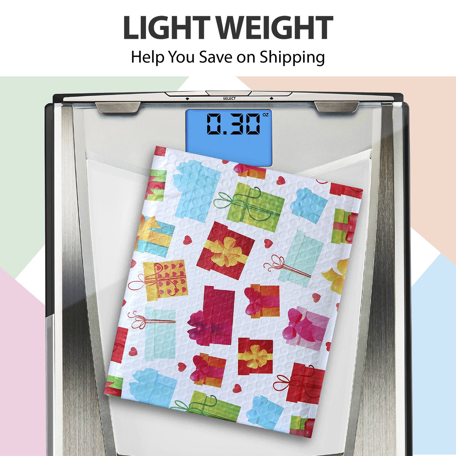 LIGHT WEIGHT  
Help You Save on Shipping  

0.30 oz