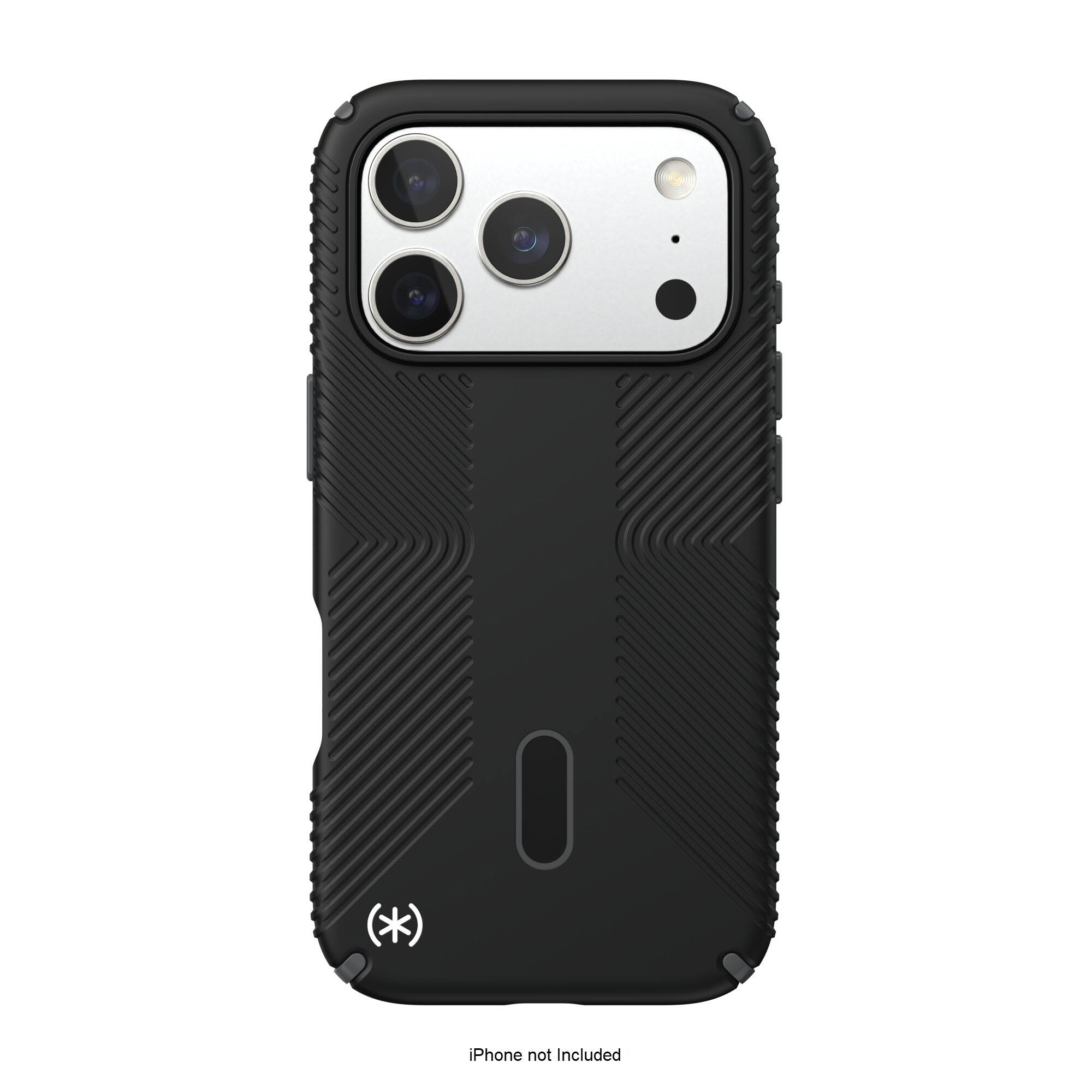 Speck - Presidio2 Grip ClickLock Case for Apple iPhone 17 Pro - Black/White